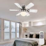 Deckenventilator Mit Licht Fernbedienung 3 Stufen Weiß Zugschalter Flügel  Wendbar 76 Cm | Etc Shop in Deckenventilator Mit Licht Schlafzimmer