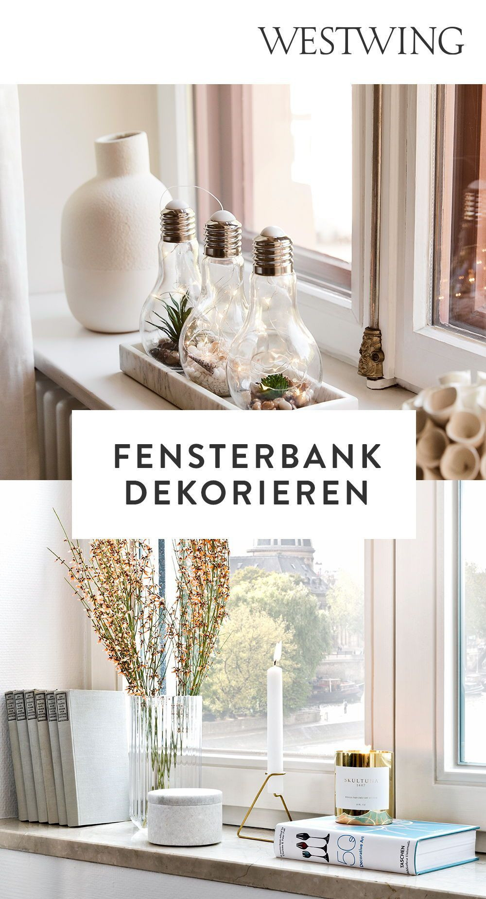 Fenster Weihnachtlich Dekorieren: 13 Ideen &amp; Produkte | Westwing pertaining to Deko Fensterbank Schlafzimmer