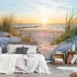 Fototapete Strand Meer Nordsee 3D Tapete 368X254 Wohnzimmer With Regard To 3 D 3D Tapete Schlafzimmer