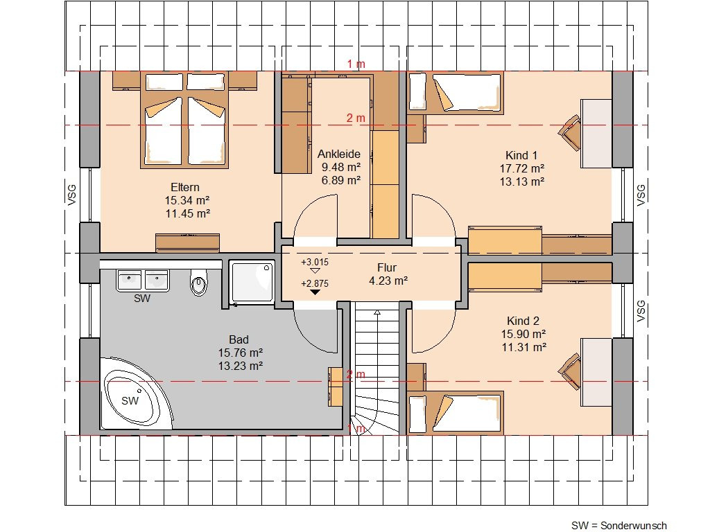 Grundrisse Für Ankleide Oder Begehbaren Kleiderschrank within Schlafzimmer Mit Begehbarem Kleiderschrank Grundriss