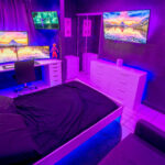 Justtube | Small Game Rooms, Gamer Bedroom, Bedroom Setup Pertaining To Gaming Schlafzimmer