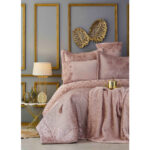 Karaca Home Valeria Deluxe Extragroßes Mitgift Set Roségold Intended For Schlafzimmer Rosegold