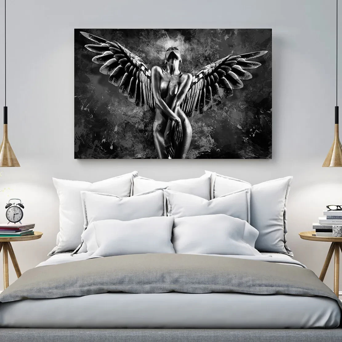 Leinwandbild Erotik Schlafzimmer Bett Bilder Kunstdruck Wanddeko Versand  Gratis within Wandbilder Schlafzimmer