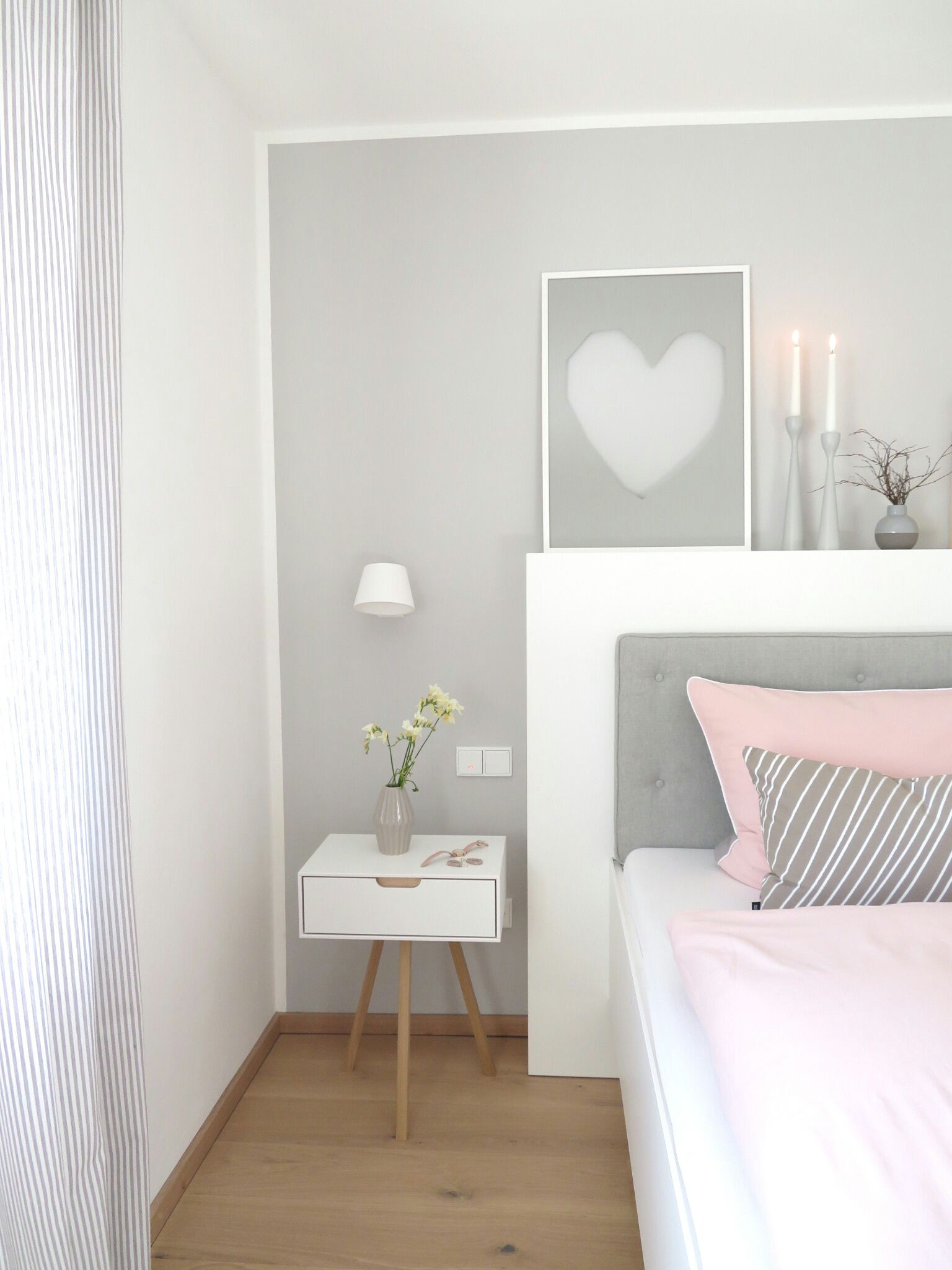 Rosa | Zimmer, Wandfarbe Schlafzimmer, Wohnen throughout Schlafzimmer Ideen Grau Rosa