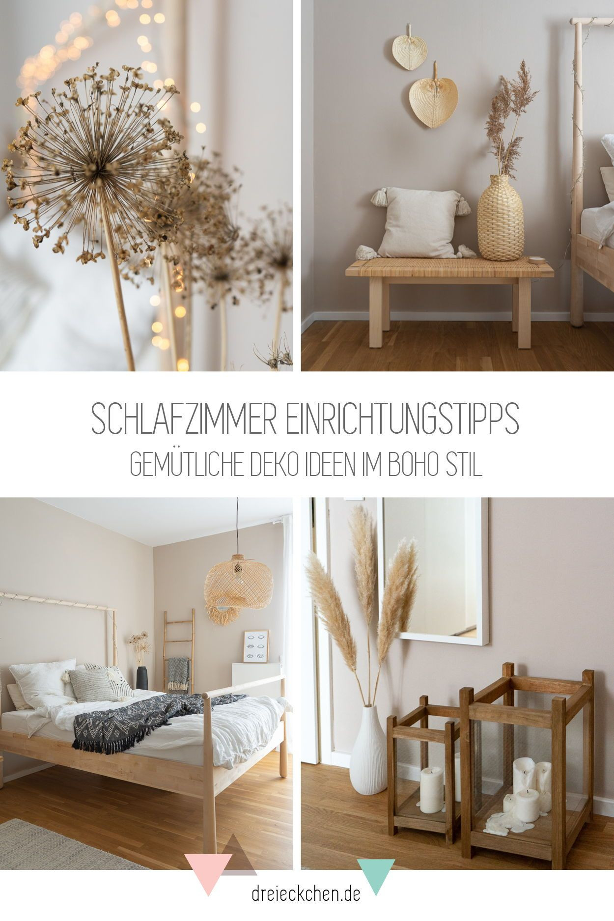 Schlafzimmer Einrichtungstipps - Gemütliche Deko Ideen Im Boho with regard to Boho Schlafzimmer Deko