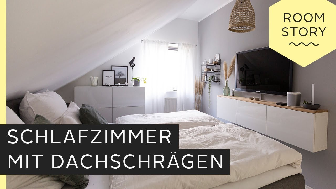 Schlafzimmer Mit Dachschräge Einrichten | Roombeez – Poweredotto within Schlafzimmer Mit Schräge Einrichten