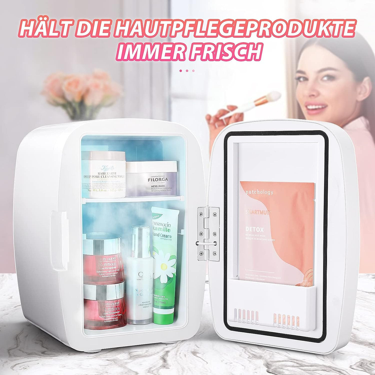 Tacklife Kosmetik Kühlschrank 6L for Leiser Kühlschrank Für Schlafzimmer