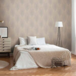 Tapete Vlies Beige Grau Pflanzen 37553 1 | 375531 Throughout Tapete Schlafzimmer Beige