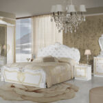 Barock Schlafzimmer Greta In Weiss/Gold 6 Teilig With Schlafzimmer Weiß Gold