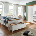 Bergen Von Jumek Möbel – Landhaus Schlafzimmer Set Weiß Braun With Landhausmöbel Schlafzimmer