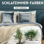 Farben & Wandgestaltung Im Schlafzimmer | Schlafzimmerfarbe For Wandfarbe Schlafzimmer Ideen