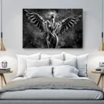 Leinwandbild Erotik Schlafzimmer Bett Bilder Kunstdruck Wanddeko Versand  Gratis With Regard To Schlafzimmer Wandbilder