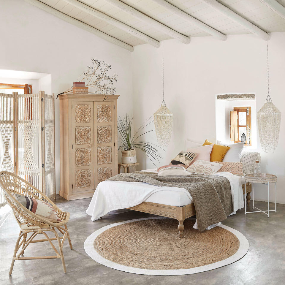 Unsere Ideen Für Boho-Schlafzimmer | Maisons Du Monde in Boho Deko Schlafzimmer