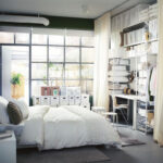 Idee Zum 12 Qm #Zimmer Einrichten Von #Ikea Mit Offenem Regal Und Pertaining To Schlafzimmer 12 Qm Einrichten