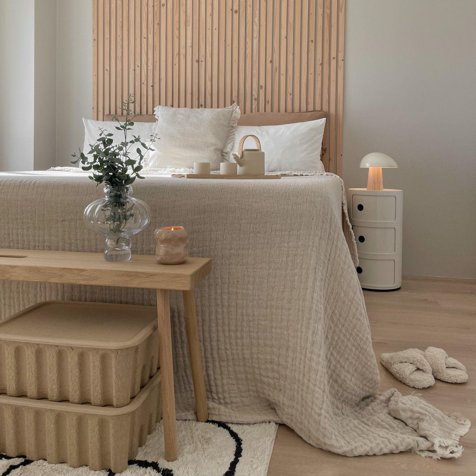 Ein Skandinavisches Schlafzimmer Kreieren Mit Our_Home_Living with Schlafzimmer Nordic Style